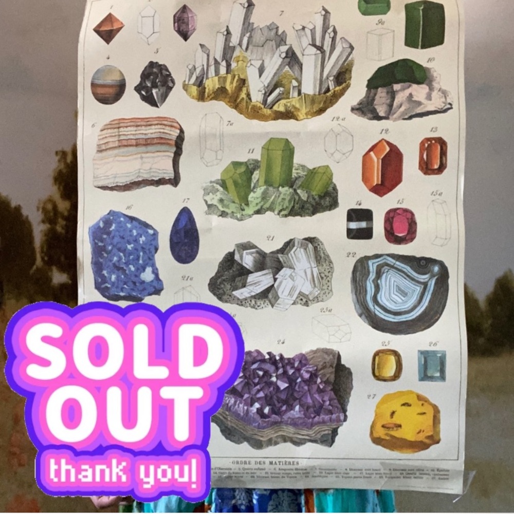 Beautiful crystal poster